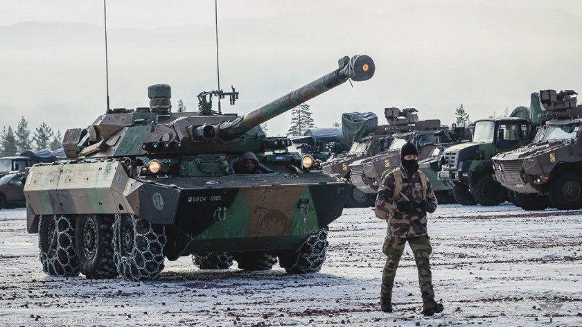 AMX-10rc колесный танк