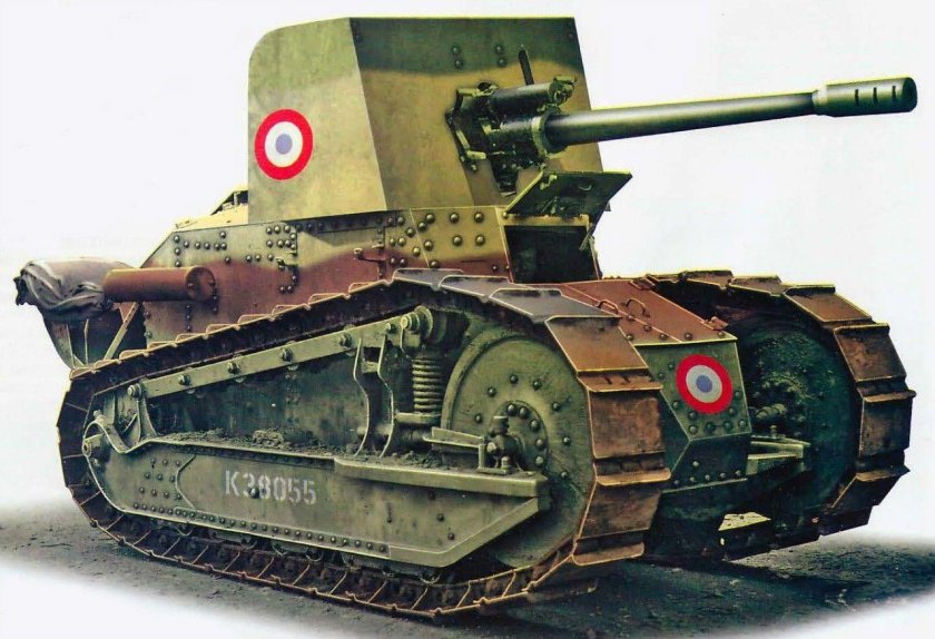 Рено ФТ 17 САУ