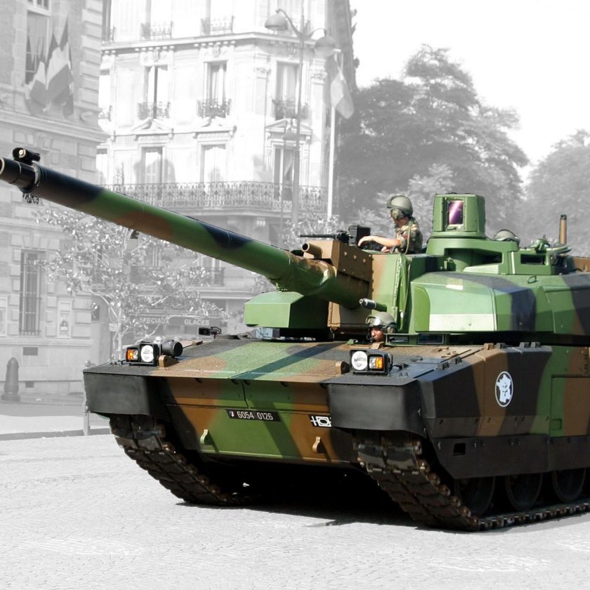 Французский танк леклерк