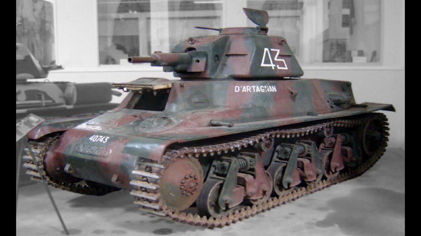 Hotchkiss h39 танк