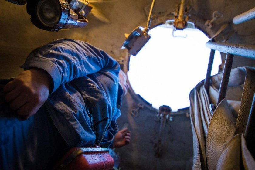 Спасательная капсула на подводной лодке