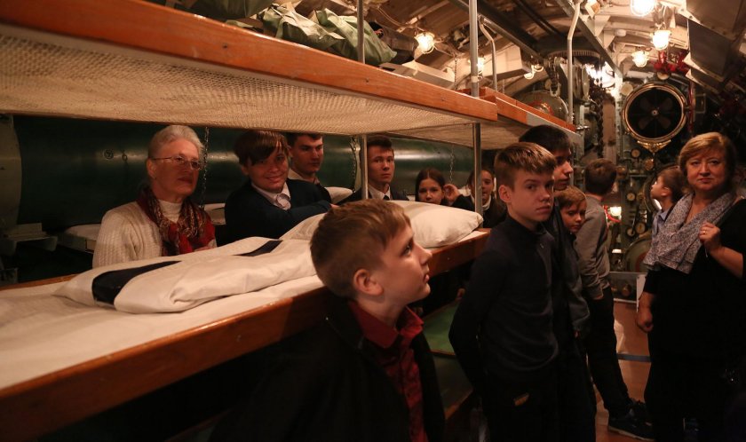 Кубрик атомной подводной лодки