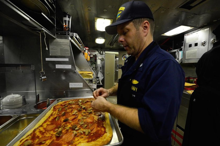 Камбуз на атомной подводной лодки