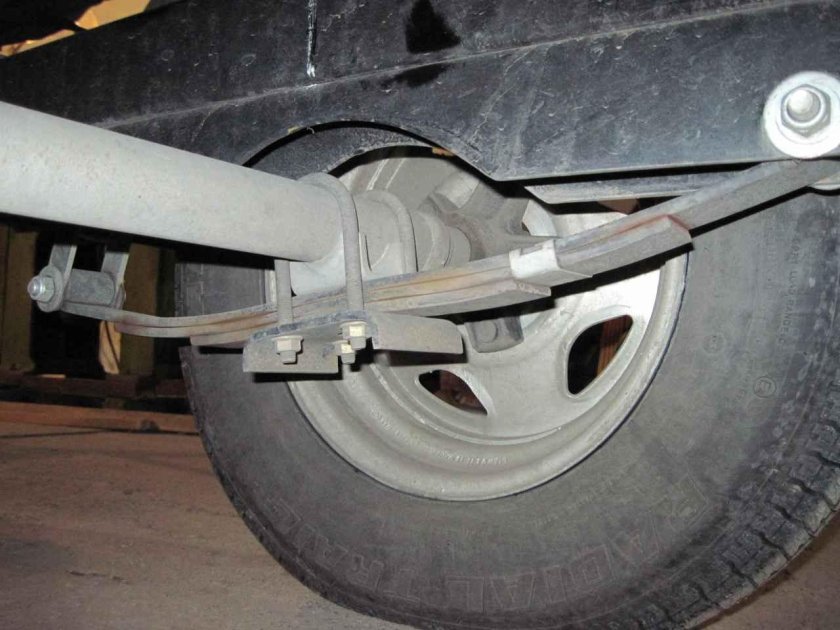 Рессора прицепа МЗСА