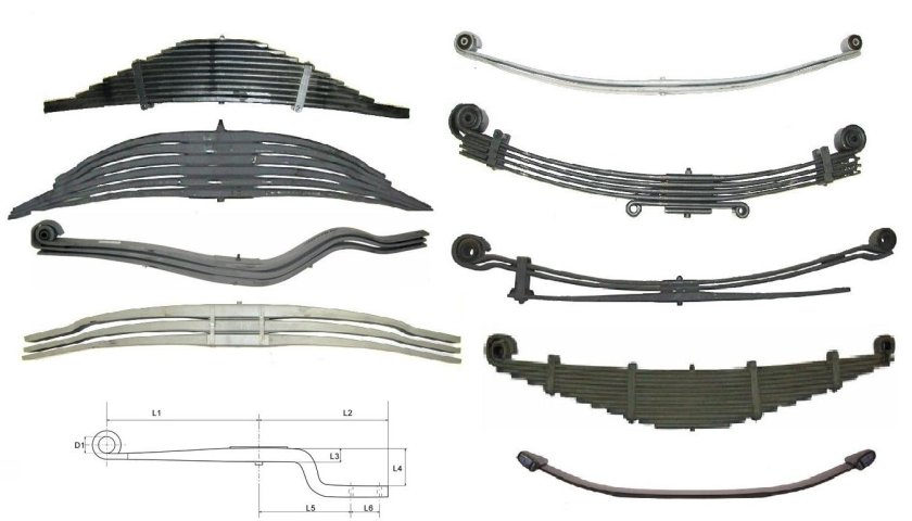 Рессора Вольво FH 4 листовая