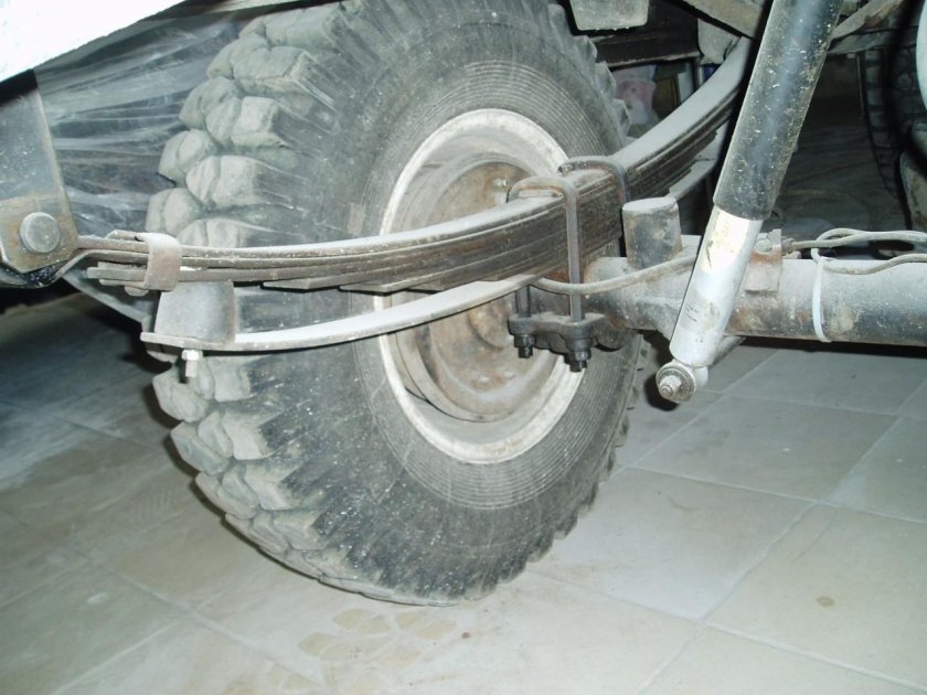 Рессоры ГАЗ 24 на УАЗ Хатер