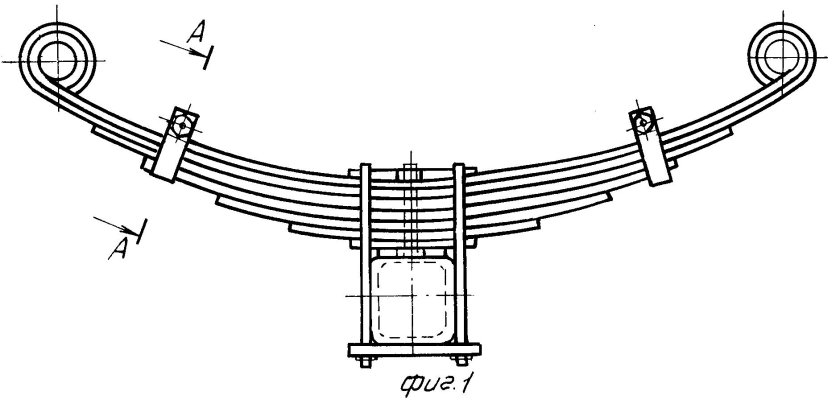 Хомут рессоры Волга 3110 чертёж