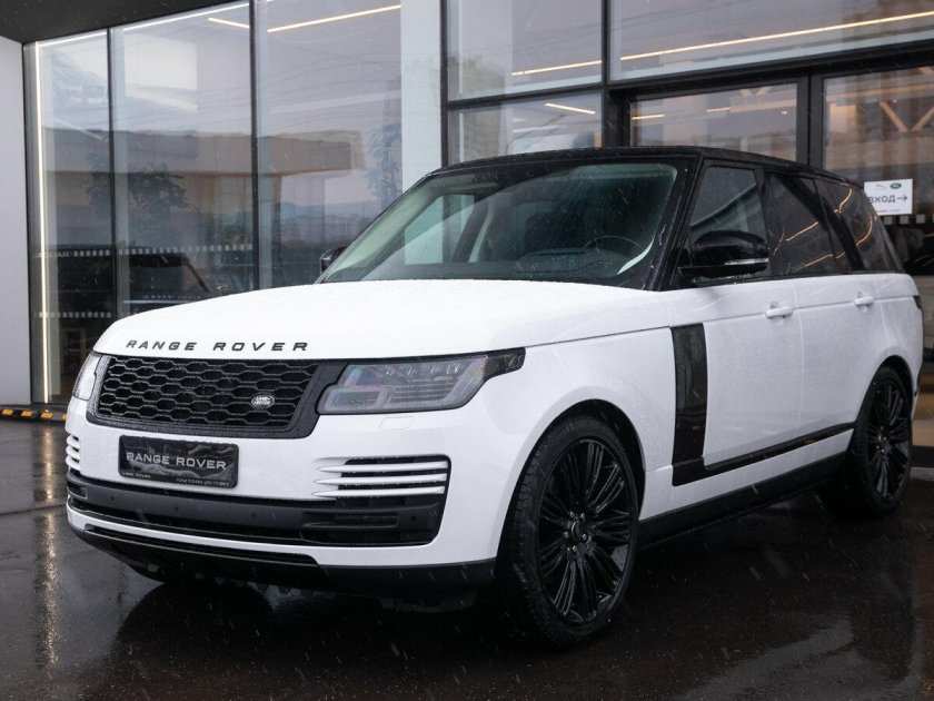 Ленд Ровер белый 2020