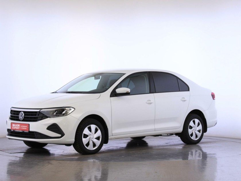 Белый Фольксваген поло New кузов 2021