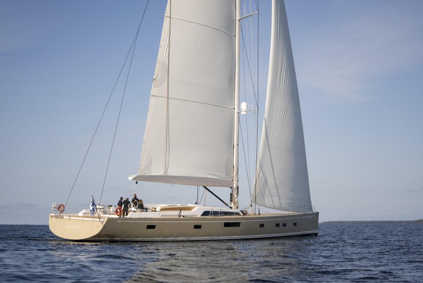 Oyster 745 yacht