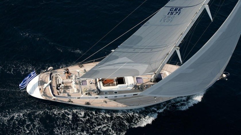 134-Метровой яхты serene