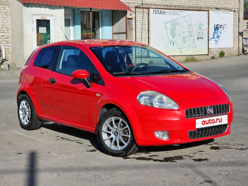 Фиат пунто 2007 1.4