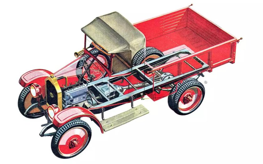 Грузовик АМО-ф15