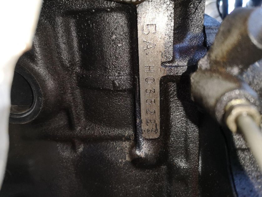 Номер двигателя Corolla 1.6