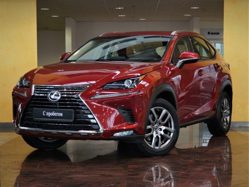 Лексус NX 200 красный