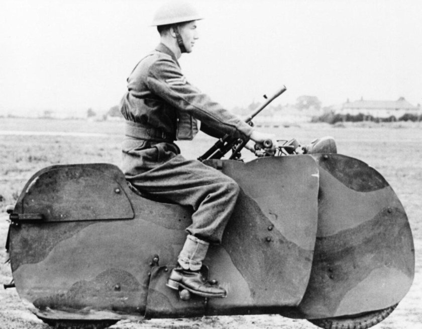 Немецкий мотоцикл 1 мировой войны