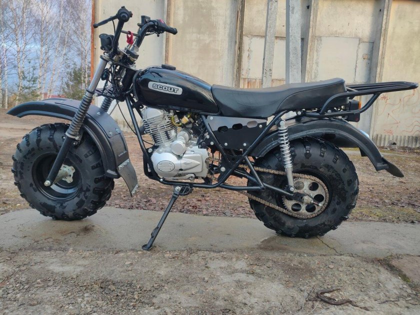 Внедорожный мотоцикл скаут 125