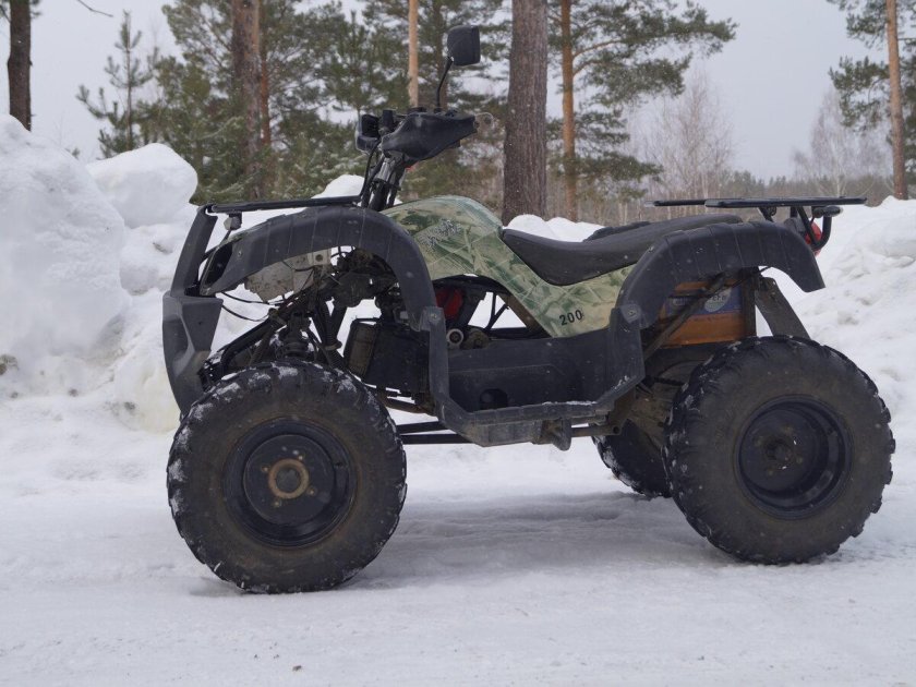 200 кубов квадроцикл