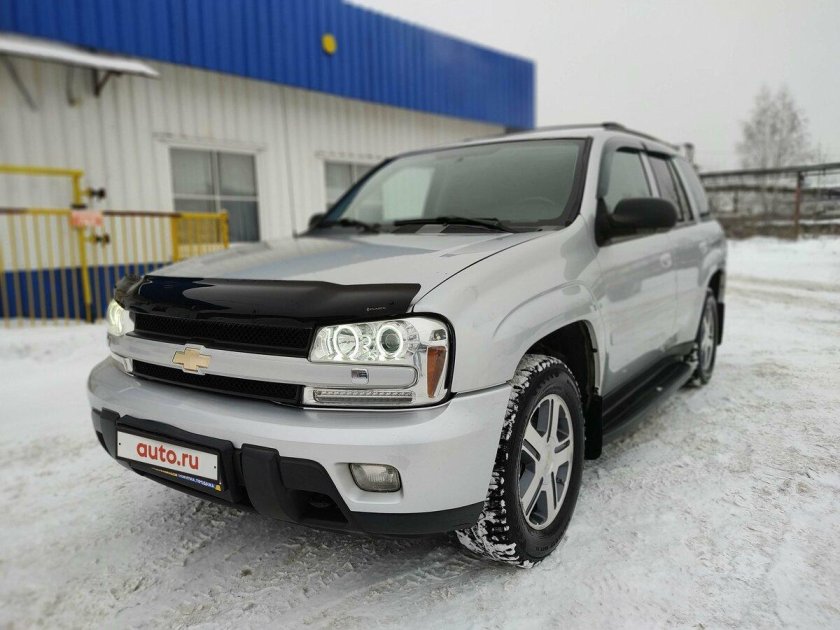 Шевроле трейлблейзер 2006 полностью черный