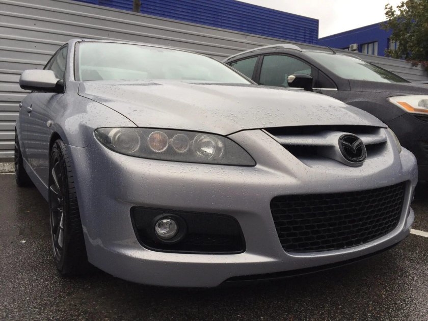 Передний бампер Мазда 6 gg MPS