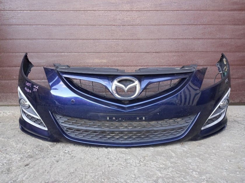 Бампер передний Мазда 6 GH Рестайлинг