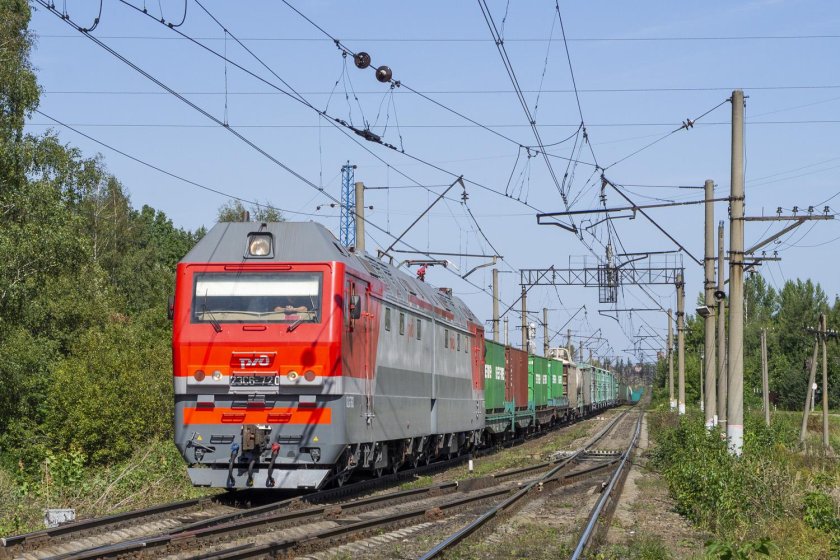 Поезд локомотив