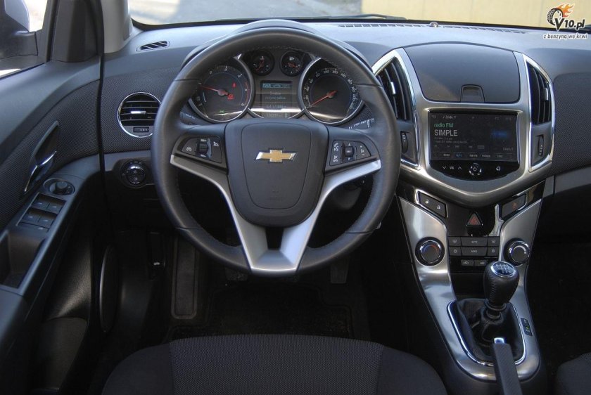 Шевроле Круз универсал 2013 салон