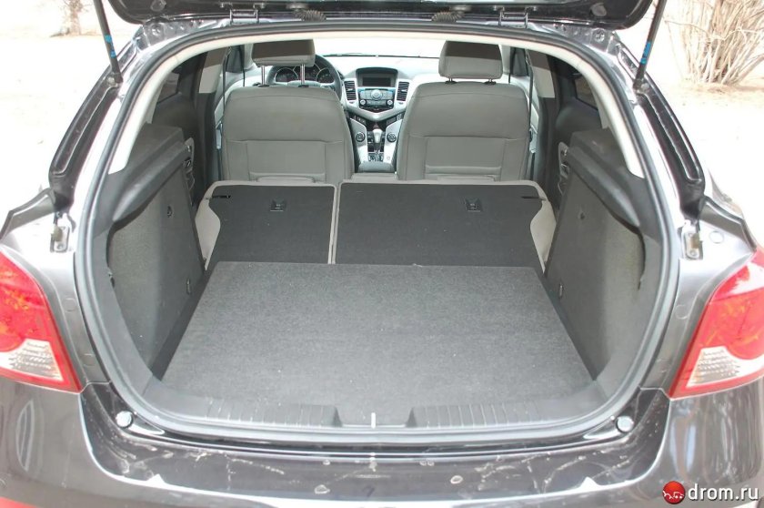 Шевроле Круз хэтчбек багажник