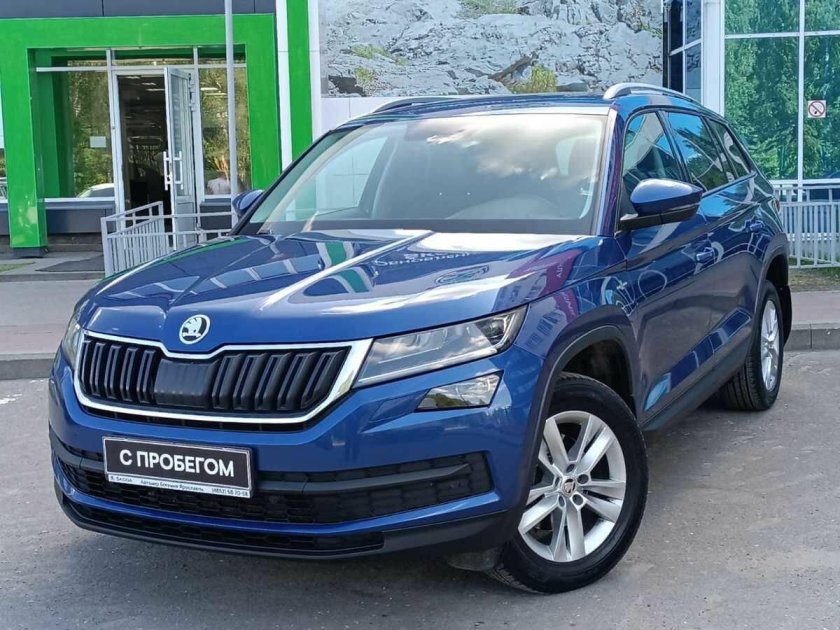 Серый Skoda Kodiaq i 1.4 AMT (150 Л.С.) 4wd с пробегом