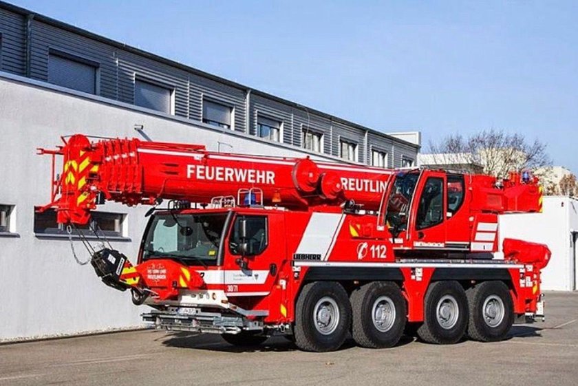 Автокран Liebherr LTM 1070