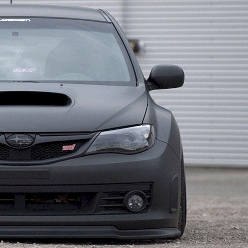 Субару WRX STI черная