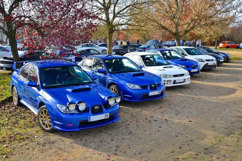 Субару Импреза Модельный ряд