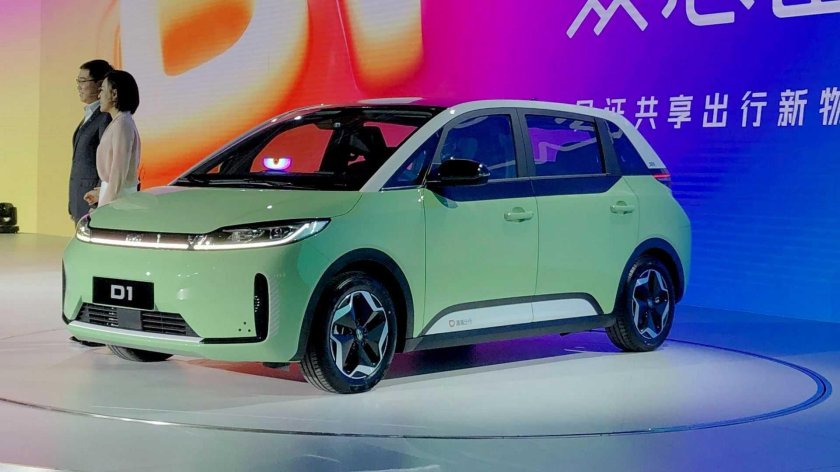 Электромобиль BYD d1