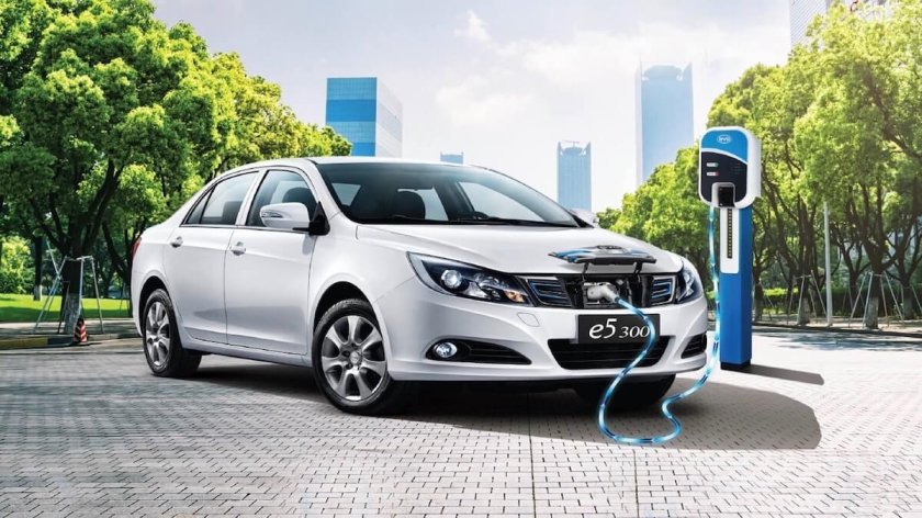 BYD e5 электромобиль