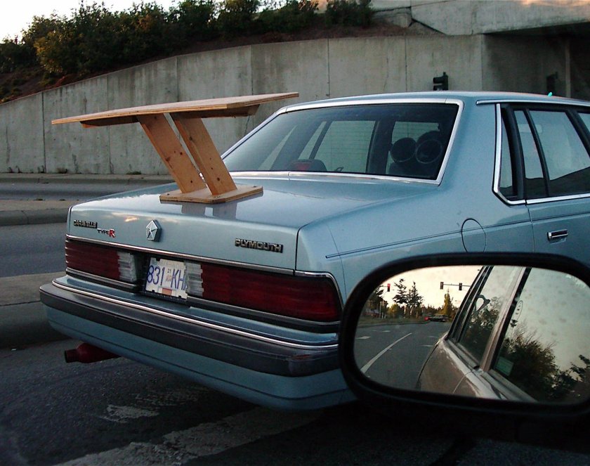 Спойлер на авто