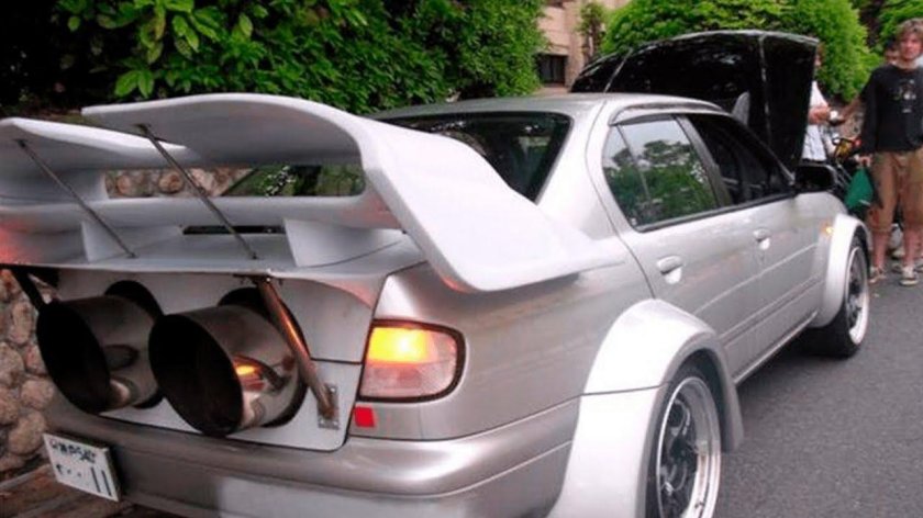 Nissan 240sx спойлер