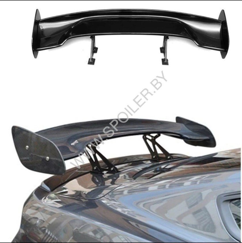Спойлер gt carbon style универсальный