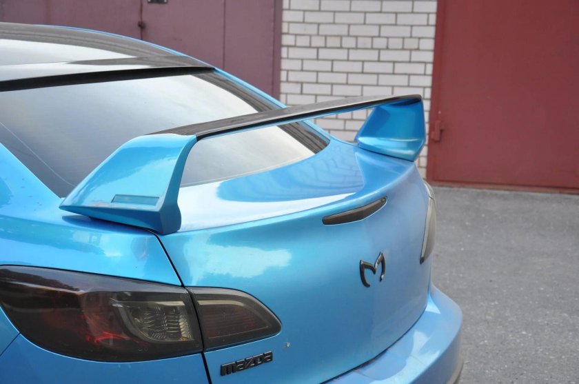 Спойлер муген Мазда 3