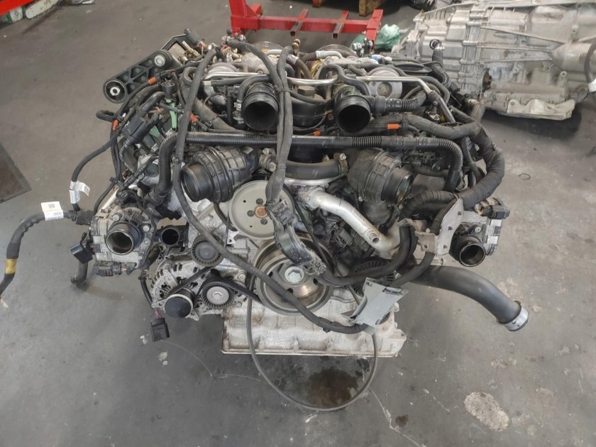 Двигатель ауди q7 3.0 tdi cdud