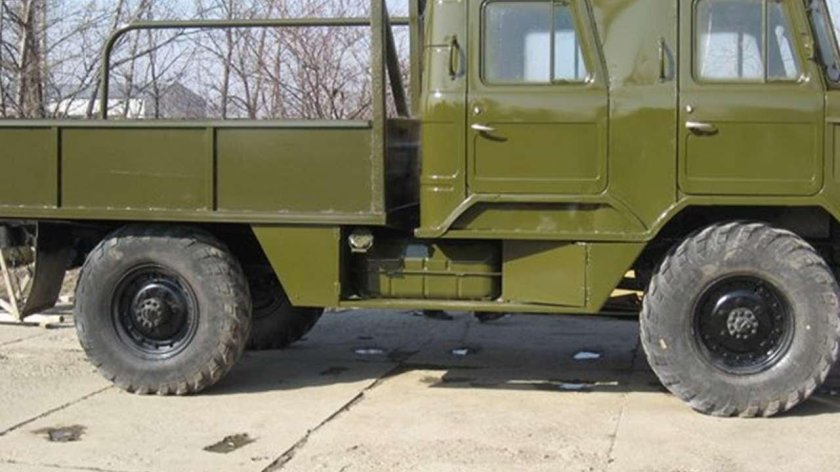 ГАЗ 66 тягач