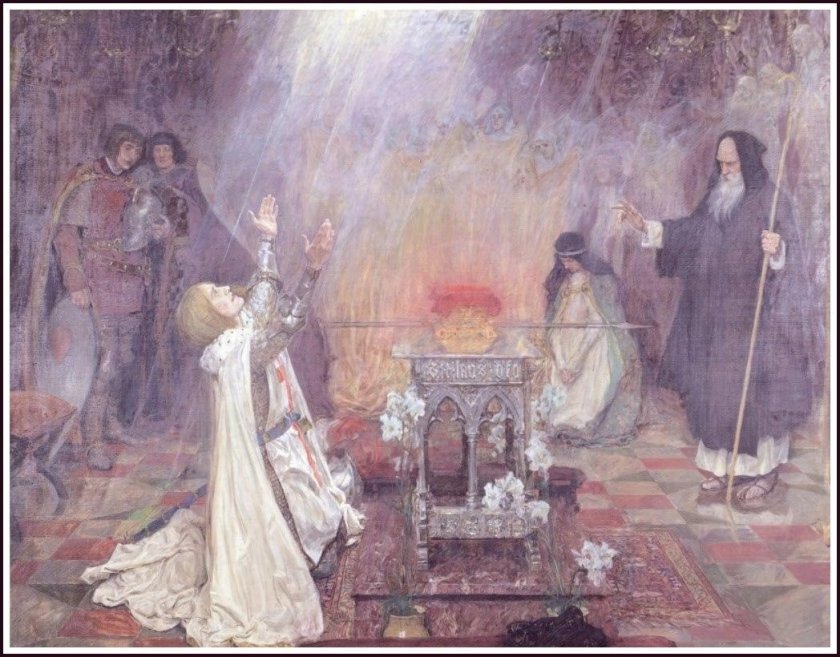 Парсифаль у короля Артура