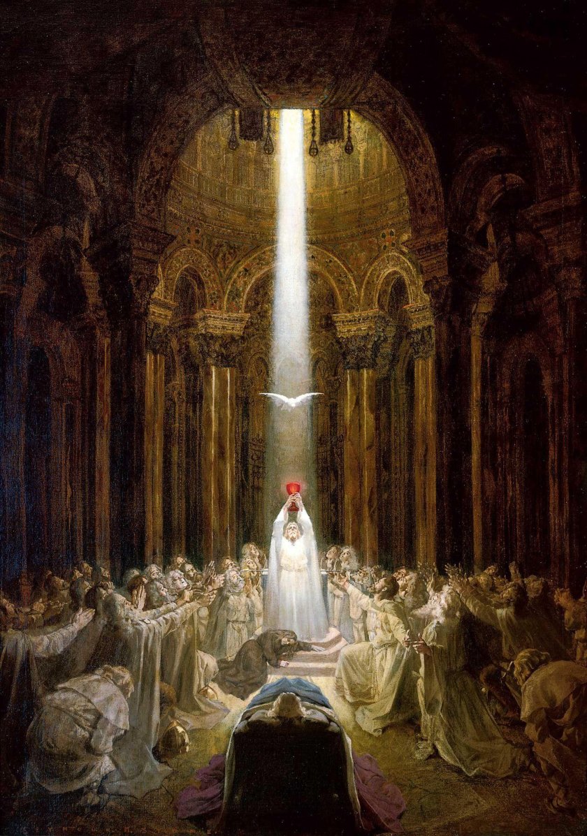 Парсифаль рыцарь Грааля картины