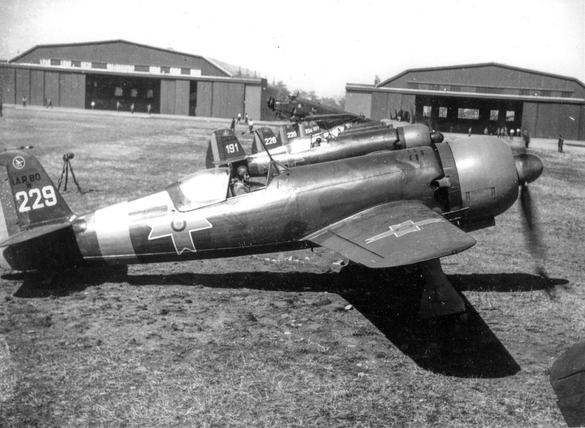 Румынский истребитель iar 80
