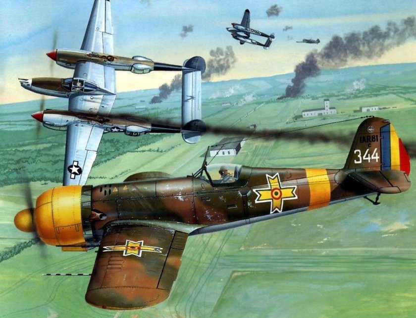 Истребитель iar.80.