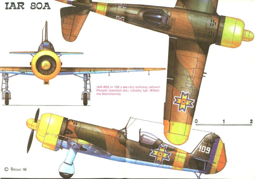 Iar 80 самолет