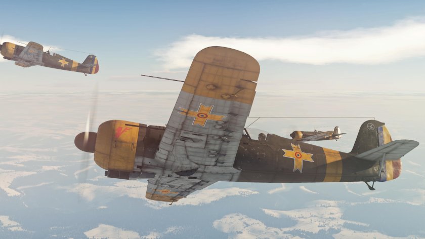 Румынский истребитель iar 81