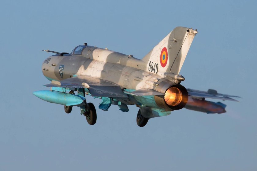 ВВС Румынии миг-21 Lancer