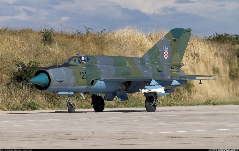 Миг 21 ВВС Хорватии