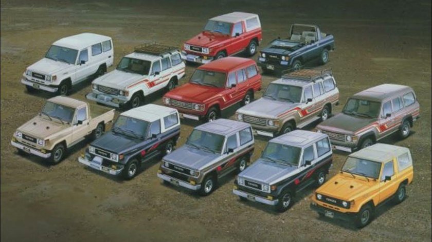 Toyota Land Cruiser 70 (модель 1:43)