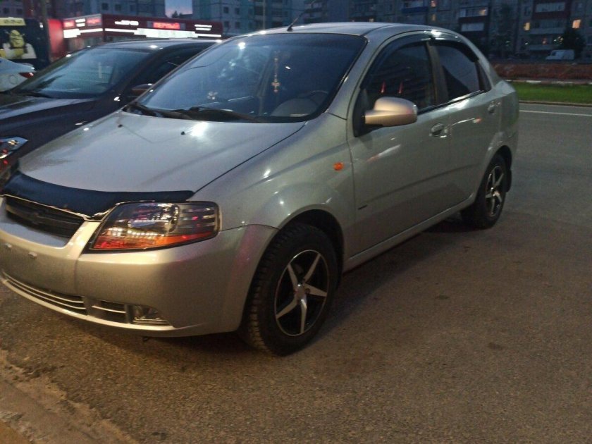 Шевроле Авео 2005 седан длина